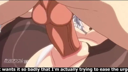 Большим членом растягивает сливочную киску хентай девушки